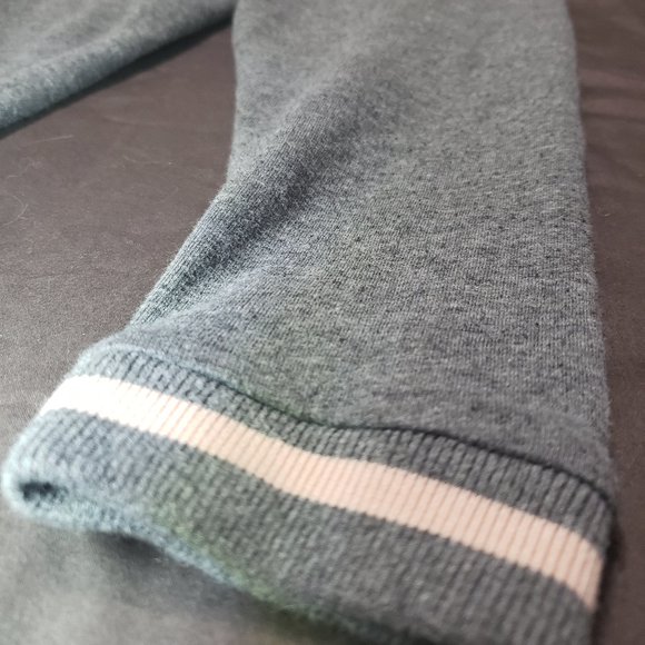 Guess Sweatpants Grey Pink Accents Embroidered Logo Elastic Waist 24 Month Size - Picture 4 of 7